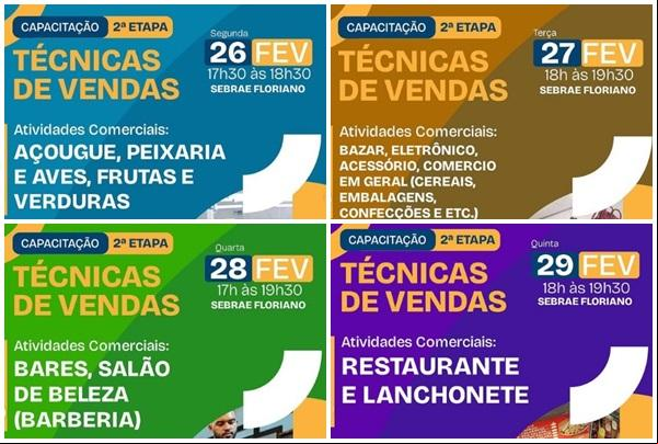 2ª etapa de capacitação promete elevar o padrão dos permissionários do Mercado de Floriano.(Imagem:Reprodução/Instagram)