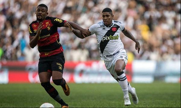 Sport recebe Vasco em jogo decisivo pelo o à Série A de 2023.(Imagem:Daniel Ramalho/CRVG/Direitos Reservados)