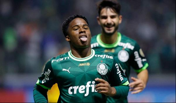 Palmeiras bate Barcelona e avança para oitavas da Libertadores.(Imagem:REUTERS/Amanda Perobelli/Direitos Reservados)