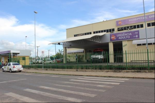 Hospital de Urgência de Teresina (HUT)(Imagem:José Marcelo/ G1 PI)