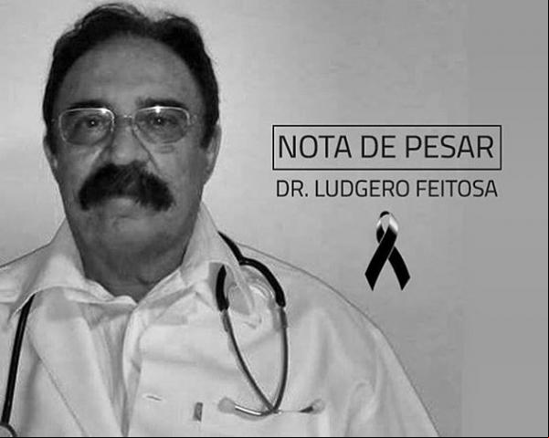 Amigos lamentam morte do médico Ludgero Feitosa.(Imagem:Reprodução/Facebook)
