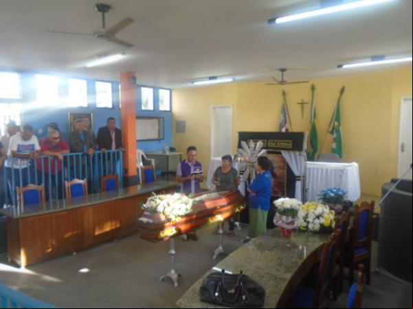 Corpo de Antônio Oswaldo Resende é velado na Câmara Municipal de Barão de Grajaú.(Imagem:FlorianoNews)