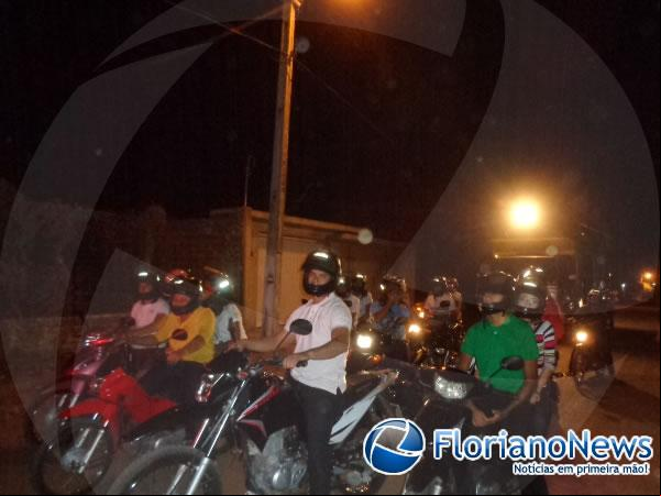  Carreata marca início dos festejos de Nossa Senhora das Graças em Floriano.(Imagem:FlorianoNews)