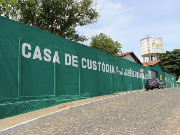 Casa de Custódia em Teresina(Imagem:Fernando Brito/G1)