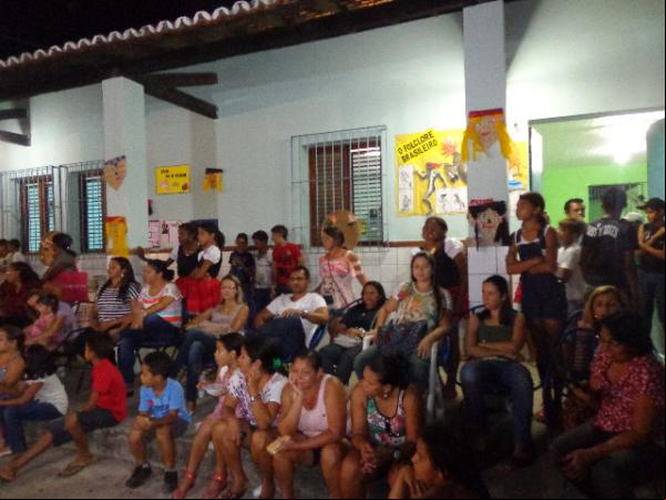 Alunos da Unidade Integrada Domingos Machado comemoraram o Dia do Folclore.(Imagem:FlorianoNews)