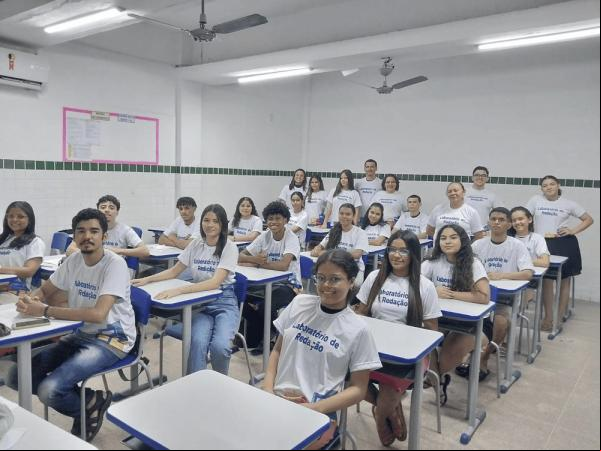 A Secretaria de Estado da Educação realizou uma preparação intensiva com o projeto Laboratório de Redação, que envolveu mais de 500 estudantes no estado.(Imagem:Divulgação)
