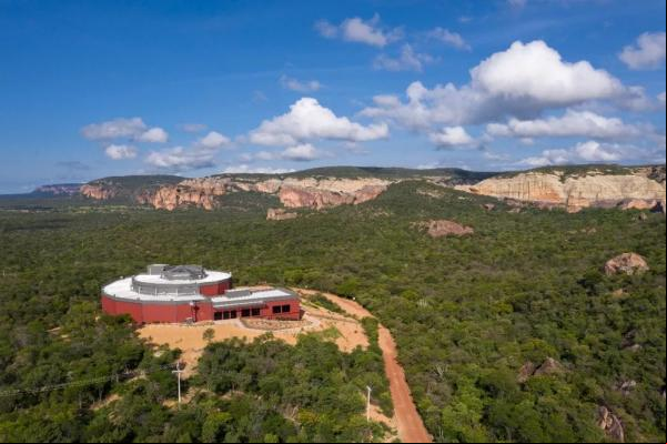 Museu da Natureza em Cel José Dias, Sul do Piauí.(Imagem: Reprodução Site Fumdham )
