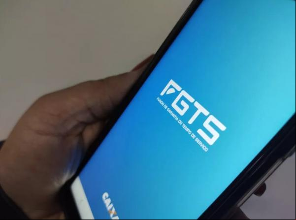 Aplicativo app FGTS da Caixa.(Imagem:Fabiana Figueiredo/G1 )
