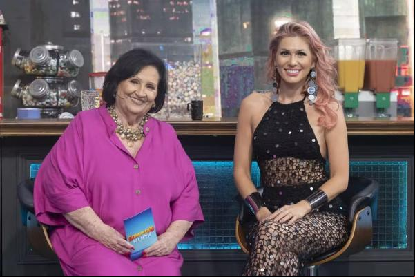 Déa Lúcia e Lívia Andrade: reconciliadas(Imagem:Léo Rosário/Rede Globo/Divulgação)