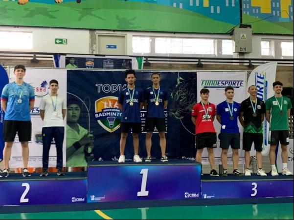 Atletas do Piauí conquistam 14 medalhas no Campeonato Brasileiro de Bton(Imagem: Divulgação)
