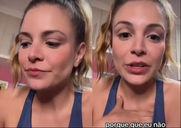 Renata Del Bianco, ex-Chiquitita.(Imagem:Reprodução/TikTok)