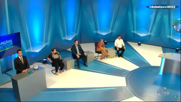Primeiro debate ao governo do estado do Piauí reúne 9 candidatos.(Imagem:Reprodução/ YouTube/ TV Cidade Verde )