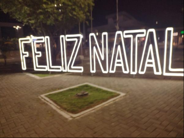 Realizado em Floriano, o lançamento oficial da decoração natalina(Imagem:FlorianoNews)