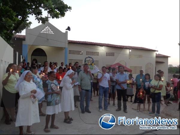 Procissão e missa encerraram o festejo de Nossa Senhora das Mercês em Floriano.(Imagem:FlorianoNews)