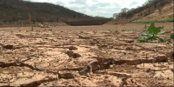 Quase metade do estado do Piauí está em alerta por causa da seca.(Imagem:Reprodução)