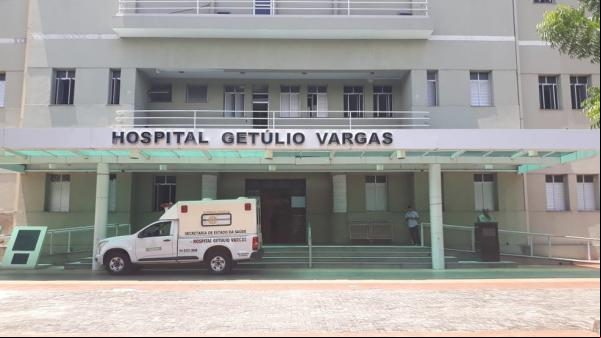 Hospital Getúlio Vargas (HGV) em Teresina.(Imagem:Gilcilene Araújo/G1)