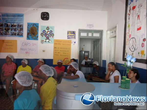 CAPS III de Floriano realizou palestra ao Dia de Luta Antimanicomial.(Imagem:FlorianoNews)