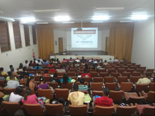 IFPI realizou aula inaugural do Pronatec em Floriano.(Imagem:FlorianoNews)