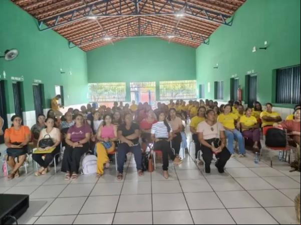 Estudantes do curso de Educação Inclusiva e de Pedagogia do Parfor.(Imagem:Divulgação)