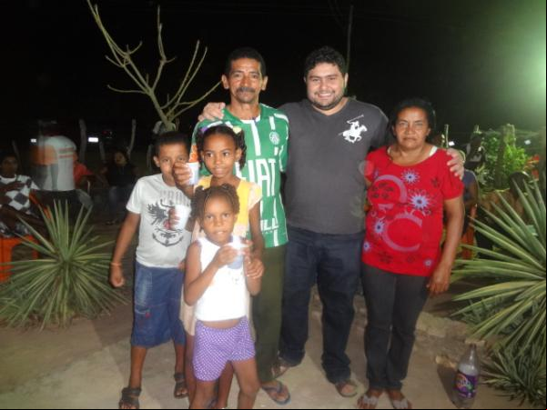 Comemoração do partido PT pela eleição do vereador André na Comunidade Morrinhos(Imagem:FlorianoNews)