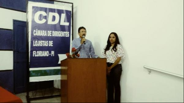 Edilberto Martins, presidente da CDL de Floriano.(Imagem:FlorianoNews)