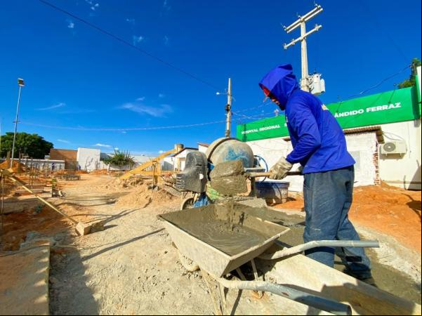 Estão sendo reformadas as áreas ambulatorial, istrativa, de internação e o Centro de Material e Esterilização (CME).(Imagem:Divulgação)