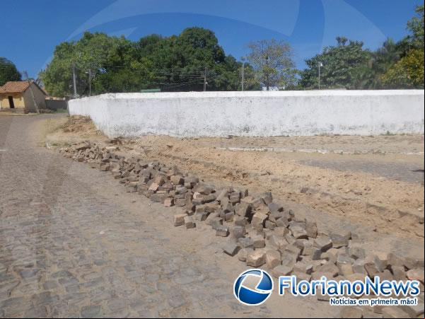 Iniciada obras para ampliação do Cemitério São Pedro de Alcântara.(Imagem:FlorianoNews)