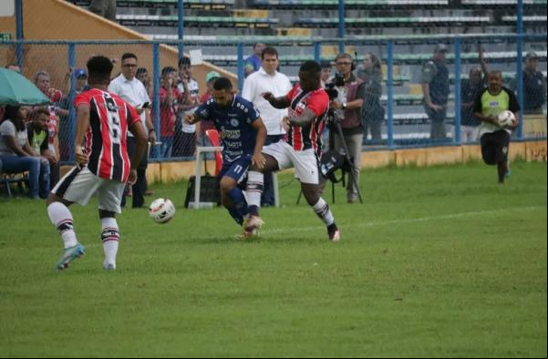River-PI x Parnahyba, semifinal (volta) do Campeonato Piauiense 2023.(Imagem:Pablo Cavalcante )