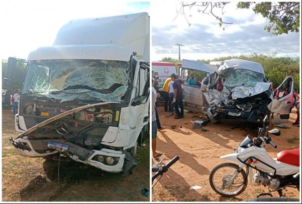 Van envolvida em acidente fatal não tinha licença para transporte de ageiros.(Imagem:Reprodução)