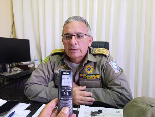 Tenente-Coronel Gilson Leite(Imagem:FlorianoNews)
