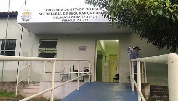 Delegacia de Piracuruca(Imagem:Piracuruca ao vivo)