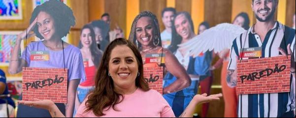 Especialista em BBB, Tati Machado já quis ser atriz e sonha ter um programa(Imagem:Reprodução)