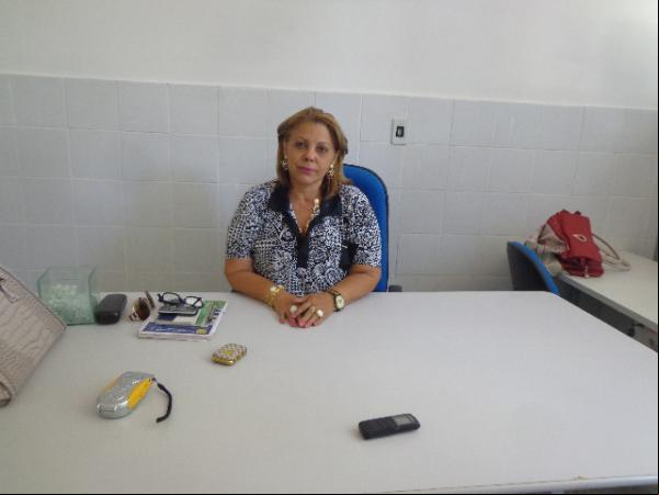Conceição Leal, diretora do CEEP Calisto Lobo.(Imagem:FlorianoNews)