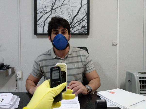 Marcus Vinícius Malheiros Kalume, diretor da Clinicor de Floriano.(Imagem:FlorianoNews)