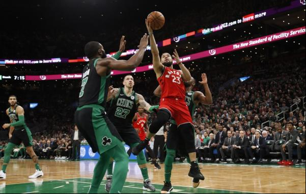Domingo na NBA tem semi entre Celtics e Raptors e chance para Clippers e Jazz fecharem séries(Imagem:Reprodução)