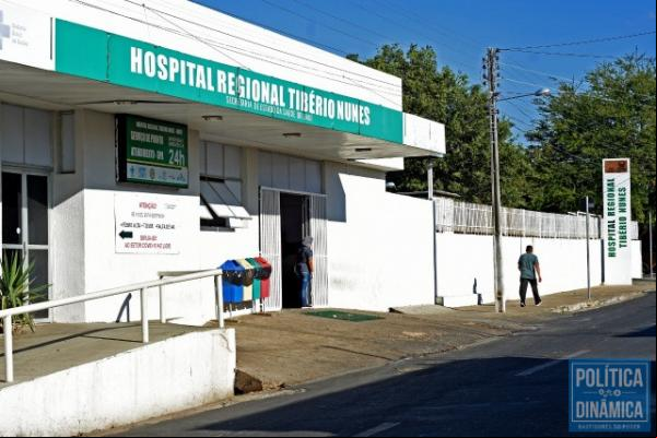 Hospital Tibério Nunes recebe pacientes do Sul do PI.(Imagem:Jailson Soares/PoliticaDinamica.com)