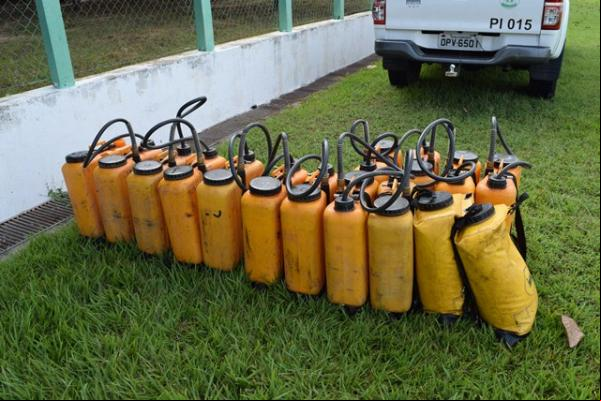 IBAMA e Secretaria de Meio Ambiente iniciam os testes para brigadistas PREVFOGO.(Imagem:Secom)