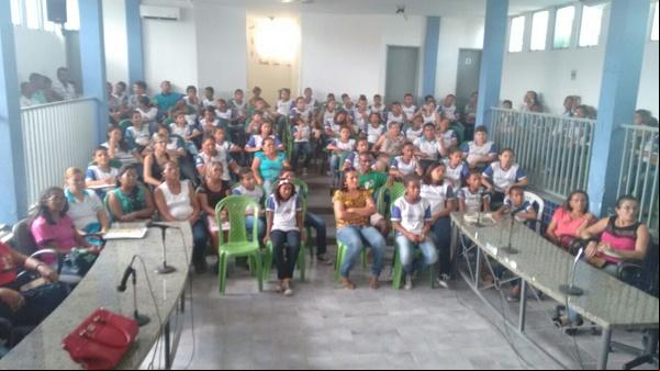 Plenário da Câmara Municipal de São José do Peixe.(Imagem:Ascom/3º BPM)