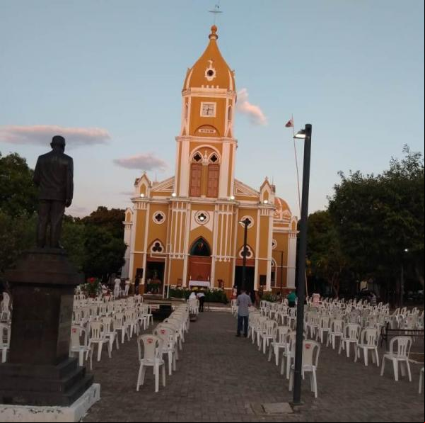 Matriz São Pedro de Alcântara(Imagem:FlorianoNews)
