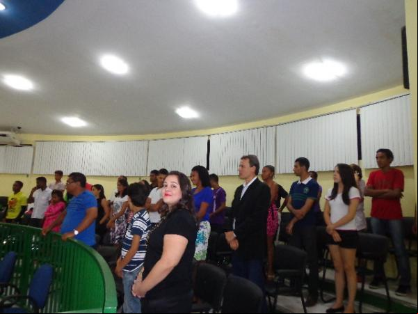 Igreja Adventista apresenta grupo de 'Desbravadores' para autoridades florianenses.(Imagem:FlorianoNews)