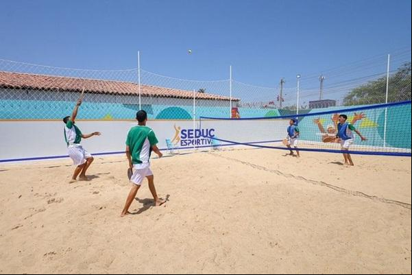 Seduc Esportiva - Beach tênis(Imagem:Reprodução)