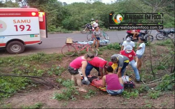 Homem é encontrado agonizando após sofrer grave acidente na PI-113.(Imagem:Realidadeemfoco)