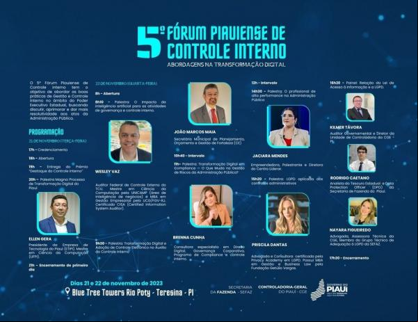 O evento, que será realizado até o dia 22 de novembro, já está consolidado no calendário de eventos do Governo do Estado.(Imagem:Divulgação)