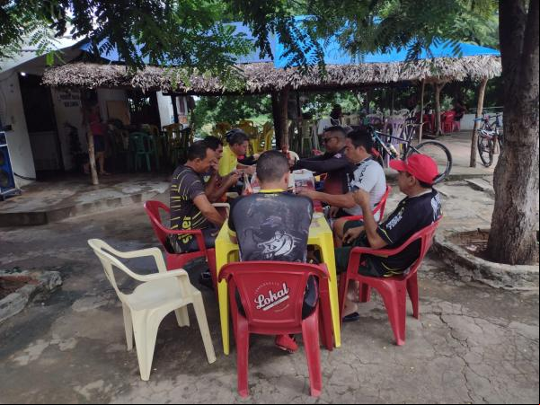 Ciclistas realizam confraternização com eio ciclístico e café da manhã(Imagem:FlorianoNews)