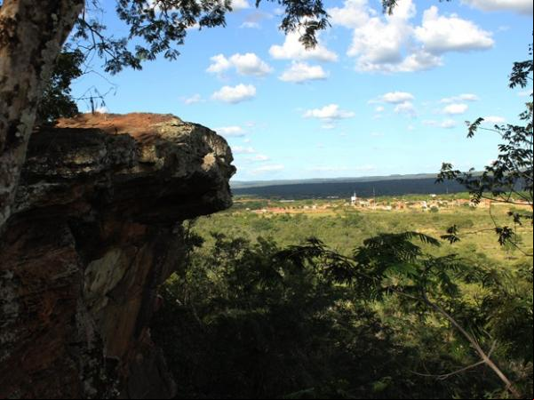 Morro do Garrote, local onde as quatro meninas foram violentadas.(Imagem:Patrícia Andrade/G1)