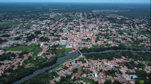 Cidade de Piracuruca, no Piauí.(Imagem:Vicente Negreiros/ Arquivo pessoal)