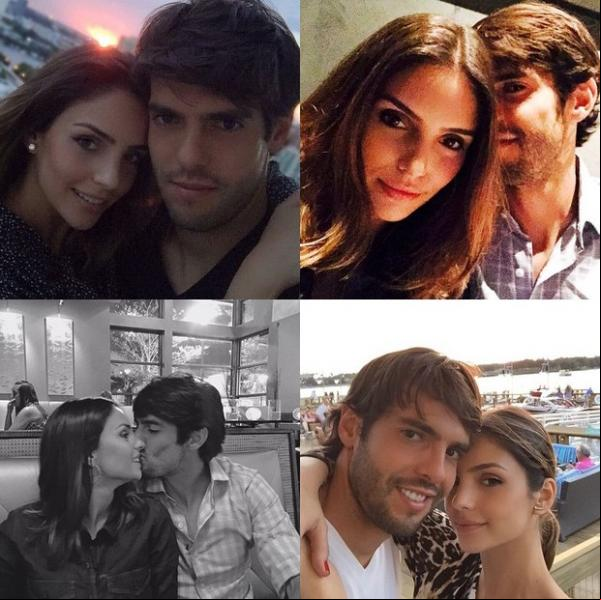 Kaká e Carol Celico (Imagem:Reprodução/Instagram)