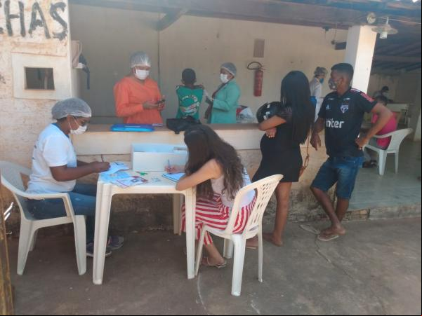 Localidade Tabuleirinho recebe serviços do Saúde em Movimento.(Imagem:FlorianoNews)