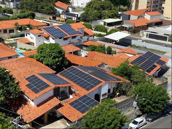 Placas de energia solar(Imagem:Jonas Carvalho/ Portal ClubeNews)