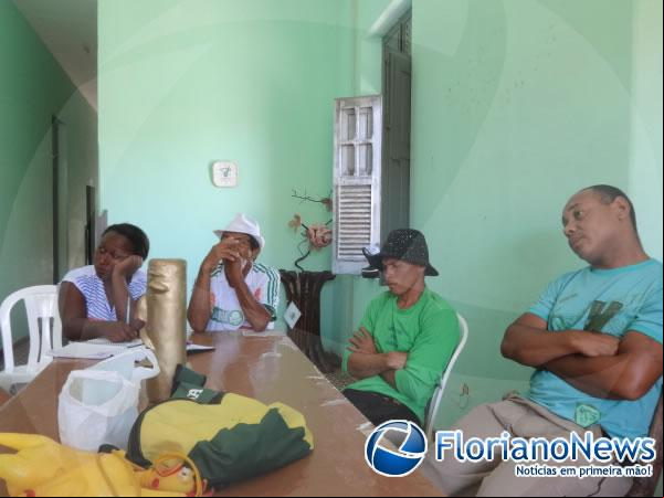 Agentes de cultura participaram de reunião com o prefeito Gilberto Júnior.(Imagem:FlorianoNews)